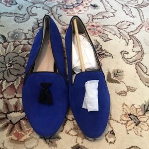 Royal Blue Lands End Flats